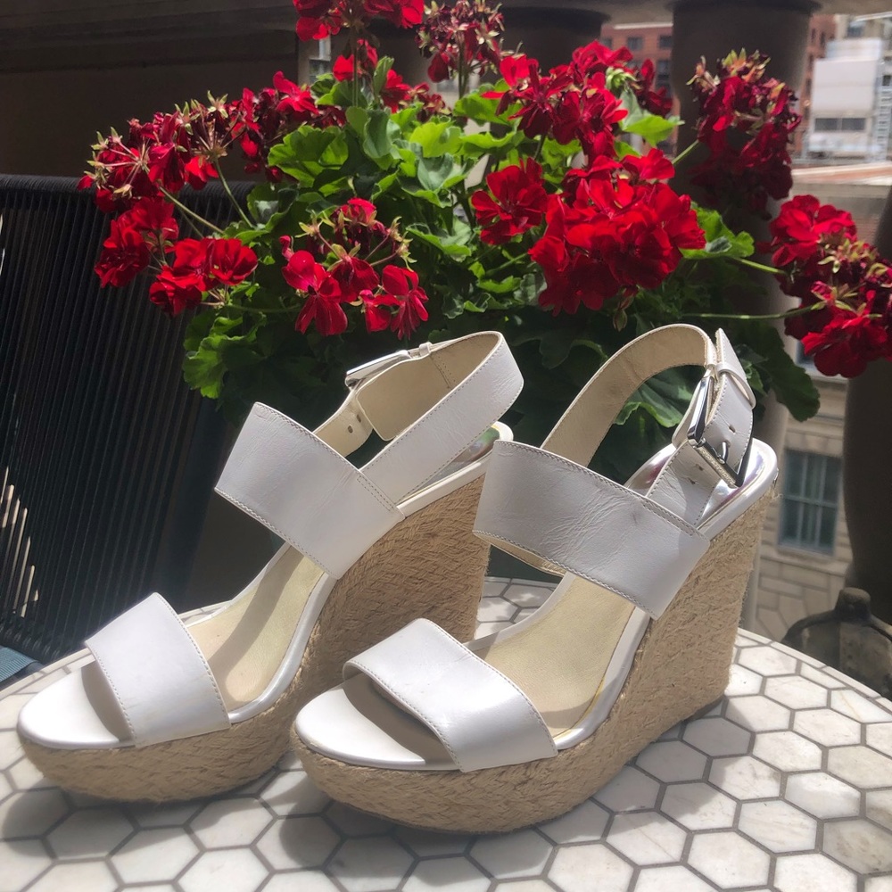 Michael Kors Espadrilles 5-inch Heel, Size 8